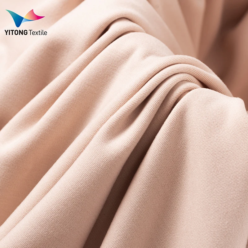 Wholesale Merino Wool Fabric 38% Viscose 28% Acrylic 26% Cotton 3% Wool 5% Spandex Fabric for t shirt