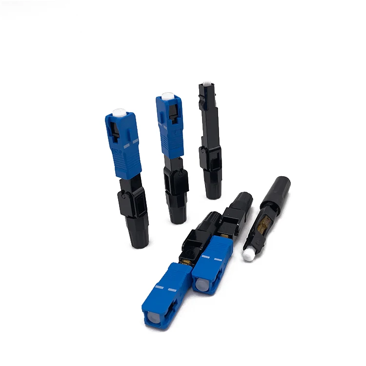 
FTTH fiber optic adapters Optical Componentes SC APC Field Assembly Connector SC/UPC Fast Connector fiber optic adapters 