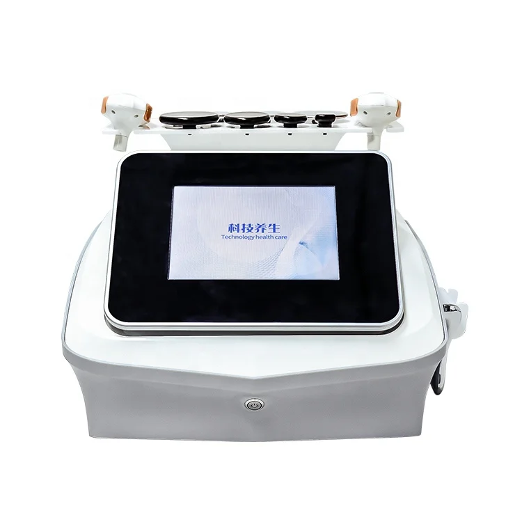 Multifunctional 448K RF EMS Face Lifting Ret Wrinkle Removal Machine With Fascia Muscle Scraper