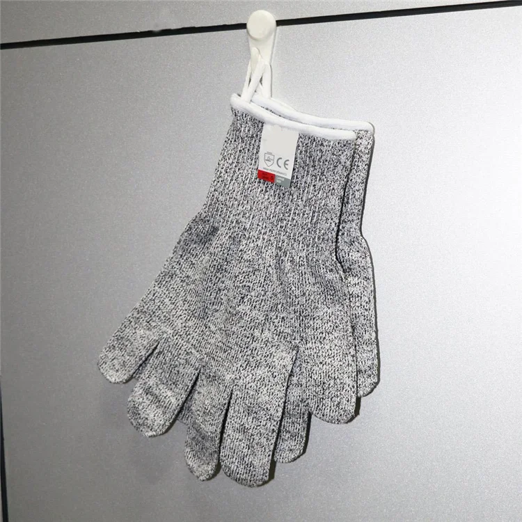 Food Grade Level 5 Proof Safety Hand Protection Yard Work Kitchen Anti Cut Resistant Mitten for Cutting