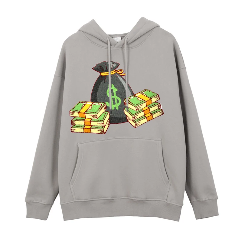 OEM флисовая ткань зимние капли плечи толстовки синель вышивка нашивка Пользовательский логотип