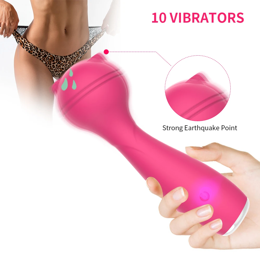 Sex Toys Masturbating Machines Massage Anal Vagina Silicone stick Dildos AV wand  Vibrator For Woman