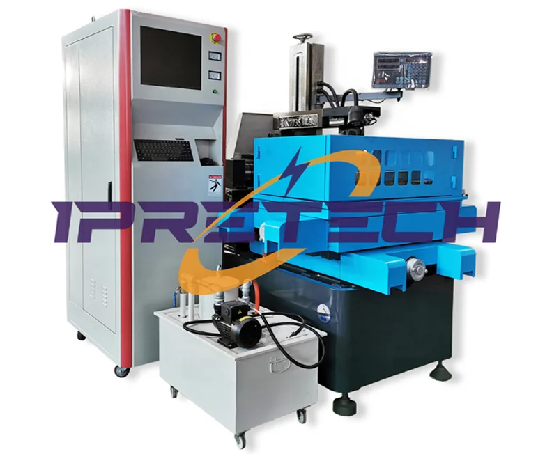 high quality CNC wire cut EDM machine multi cut medium speed DK7750 factory supply wholesales cheap cnc edm machine