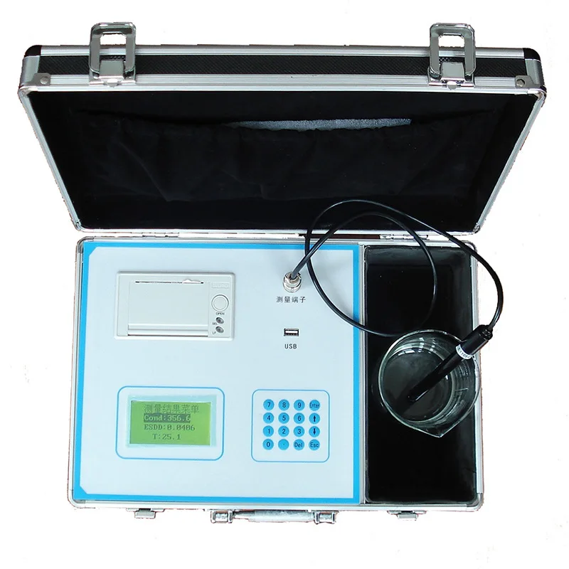 Touch screen Intelligent Direct Reading  Non-soluble Deposit Density Tester Insulator equivalent salt density tester