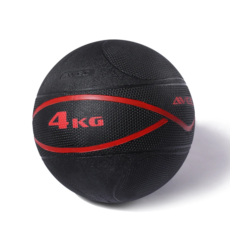 
Fitness Rubber Weighted Ball Medicine Balls with Handles Gym Wall Slam Ball 1-10 KG 