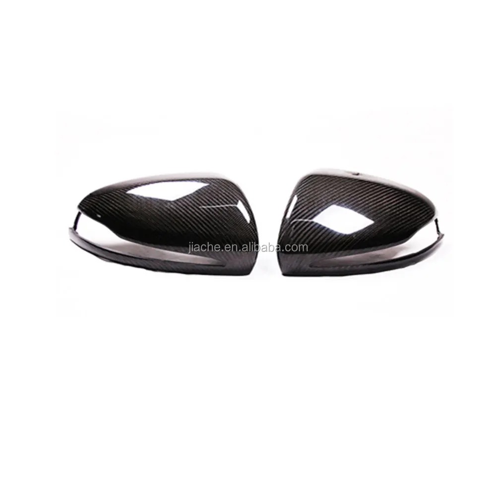 Carbon Fiber Rear View Mirror Cover for Mercedes Benz C Class W205 E S GLC CLS Class 2015-2020 Side Mirror Covers LHD