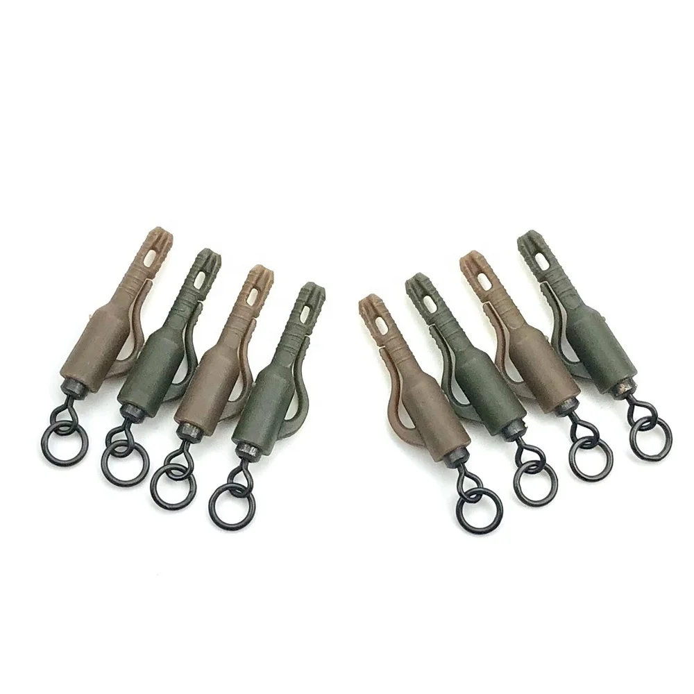 Гибридные свинцовые зажимы для ловли карпа безопасные Клеммная снасть Быстросменные поворотные аксессуары