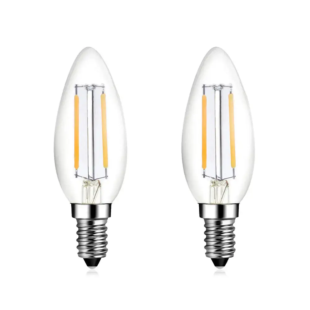 Vertak 100V-240V 50/60Hz 6500K лампы накаливания декоративные C35 E14 8W светодиодные