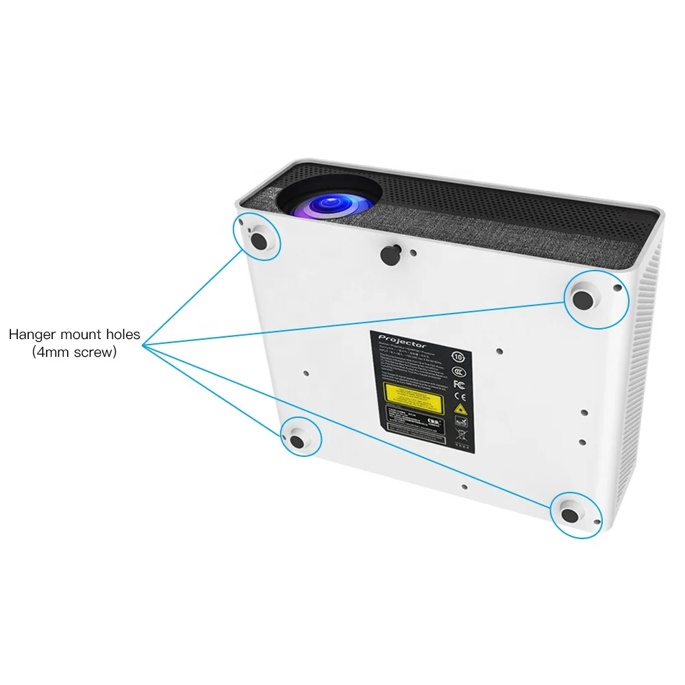 [New 1080p 3D High Brightness Projector]Factory Selling Native 1080p Full HD Video Movie Portable 4k 3D Home Theater Projectors