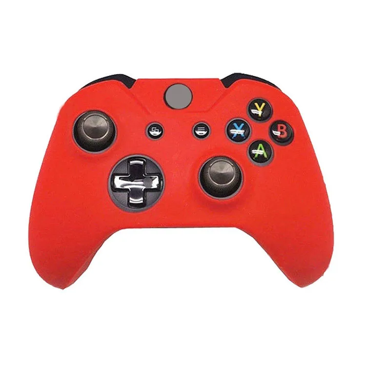 Comfortable grip controller non slip protection replacement leather case silicone rubber grip for Xbox One (1600327702209)