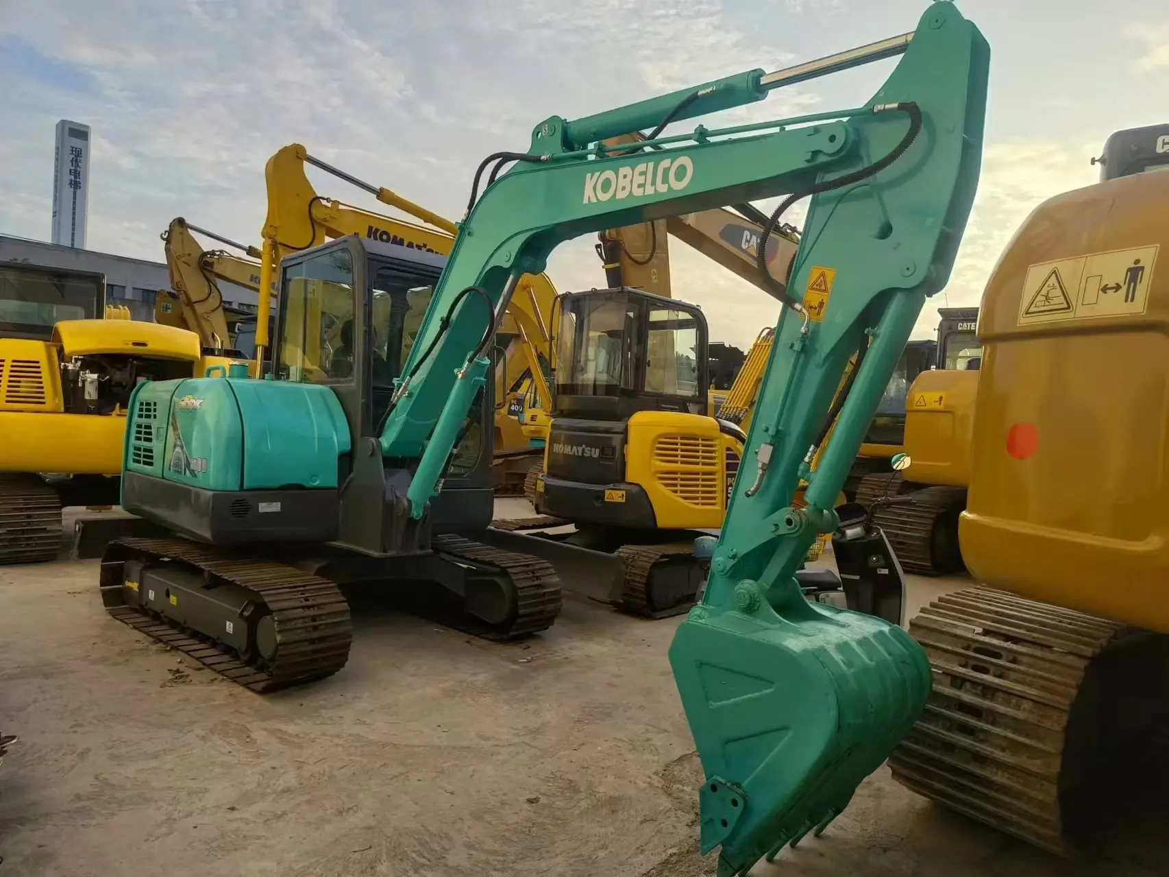 Free Parts Original Secondhand Mini Kobelco SK45 SK35 SK55 SK60 SK75 excavators