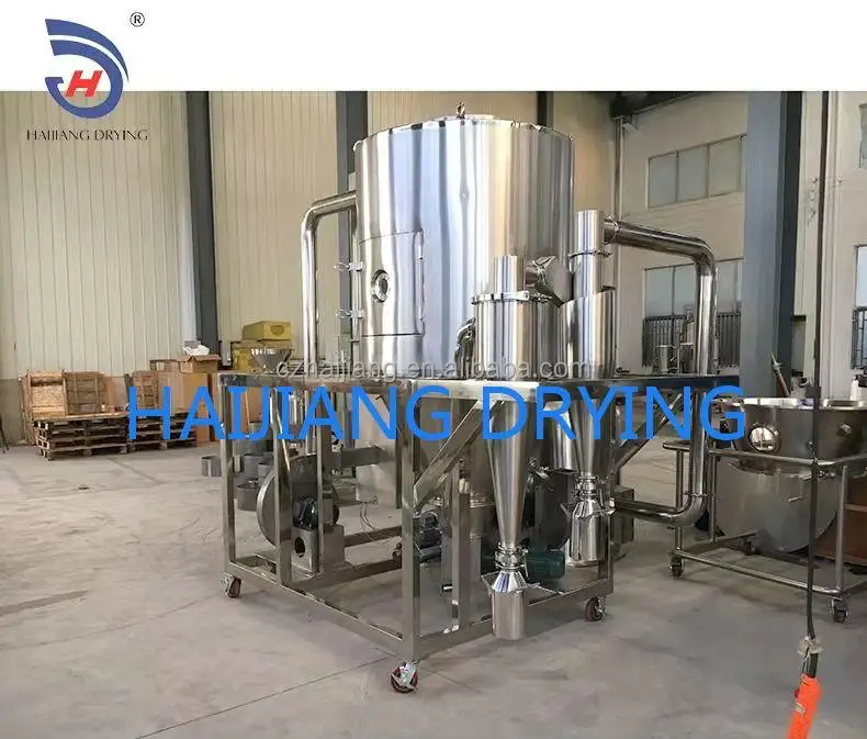 LPG High Speed Quality for Industrial Egg Powder Centrifugal Instant Coffee Prix GMP Fruit Juice Spray Dryer Machine