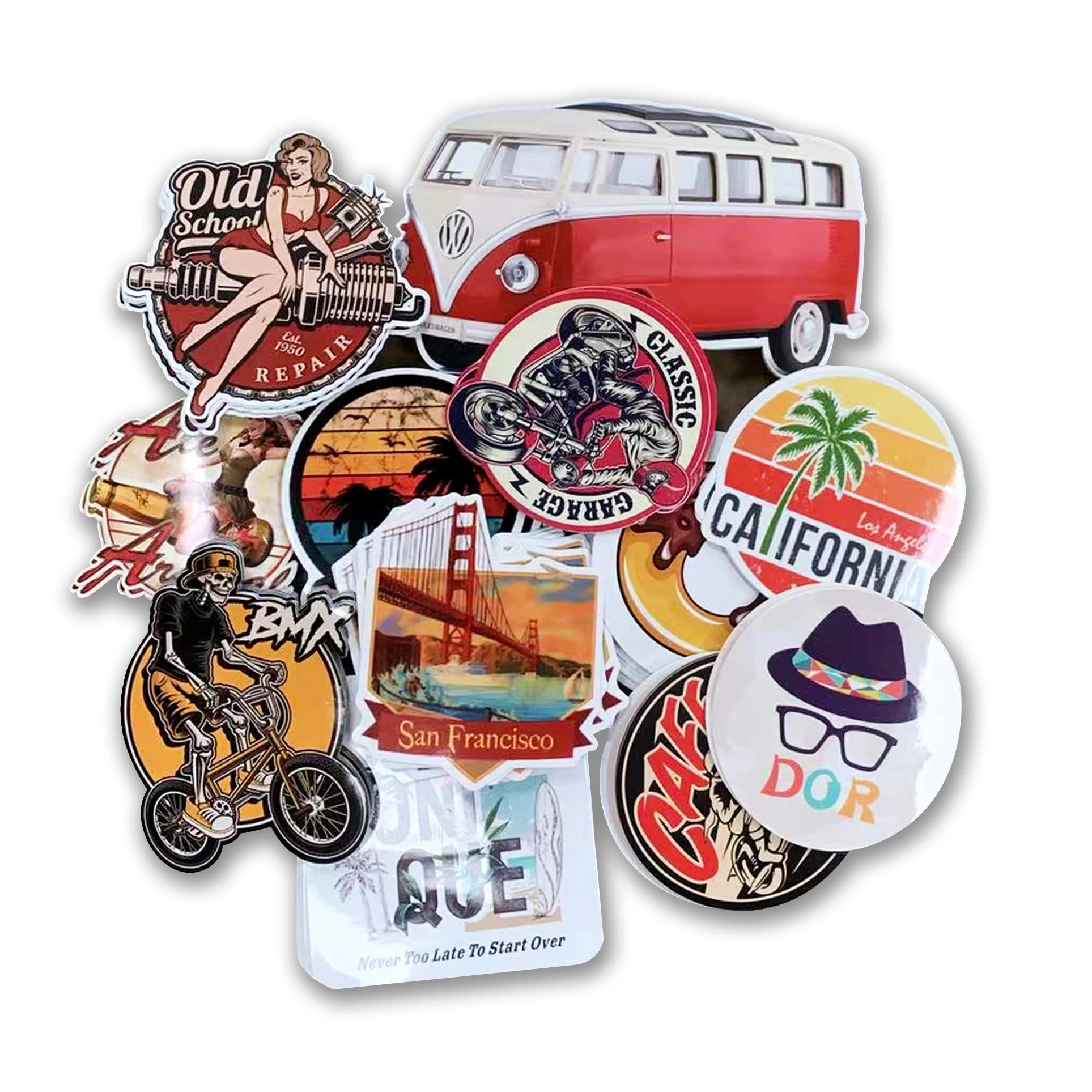 Custom Printed Waterproof Die Cut Logo Adhesive Vinyl PVC Sticker, Custom  Printing Strong Adhesive Sticker