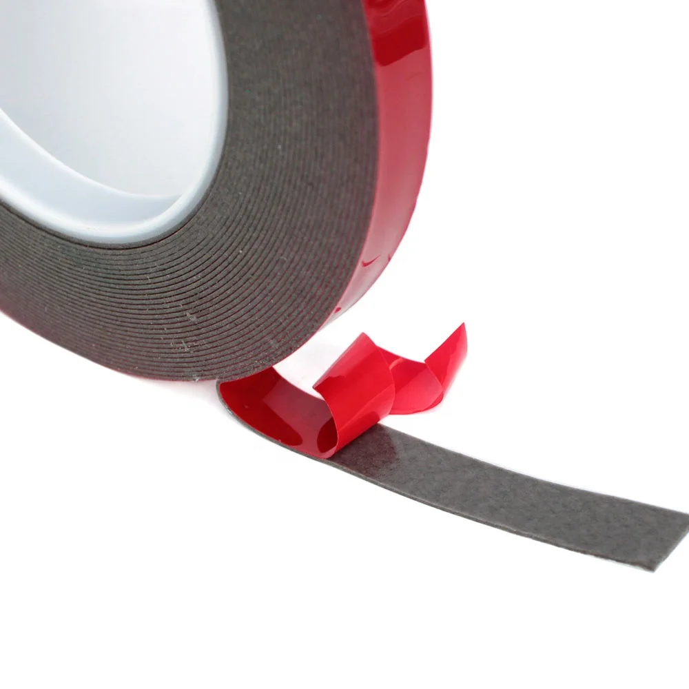 2- Recyclable Heavy Duty Mounting Grey Color Waterproof Double Sided Acrylic Foam Vehicle Self Adhesive Tape