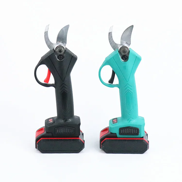 Professional Pruning Shears Cordless Rechargeable Power Pruner Cut Electric Pruner Fruit Tree Branches Cutter Battery Powered
