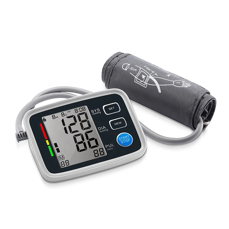 Power by battery automatic blood pressure monitor