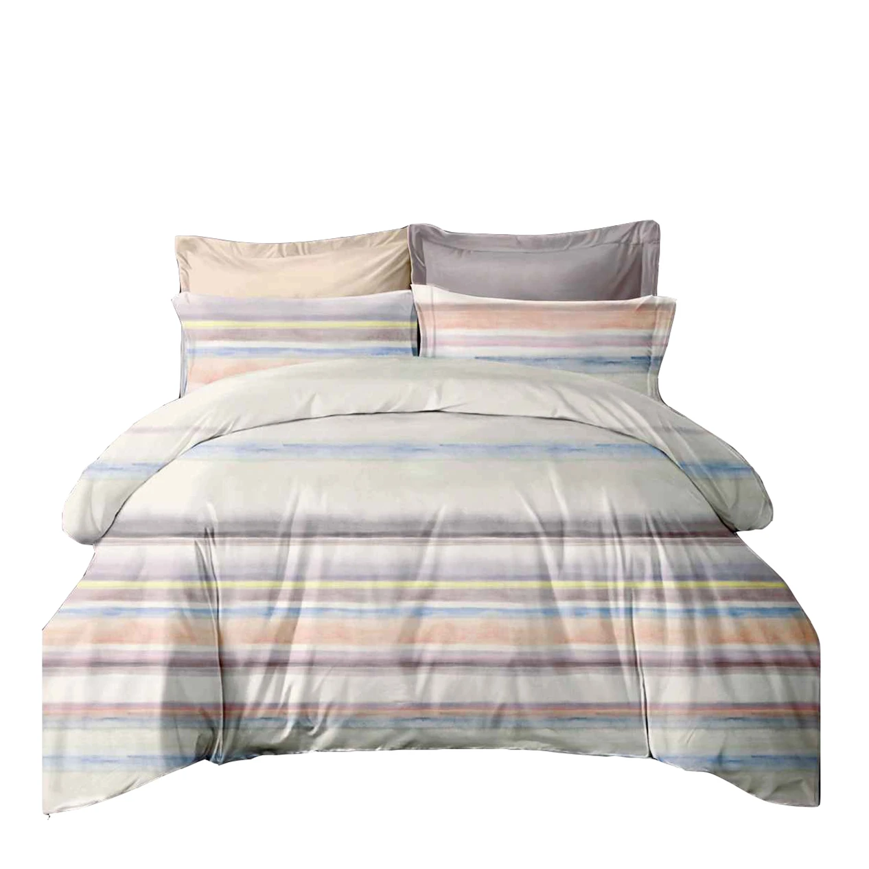 KOSMOS bedding linen customized size floral printed 90 gsm microfiber bed sheet set