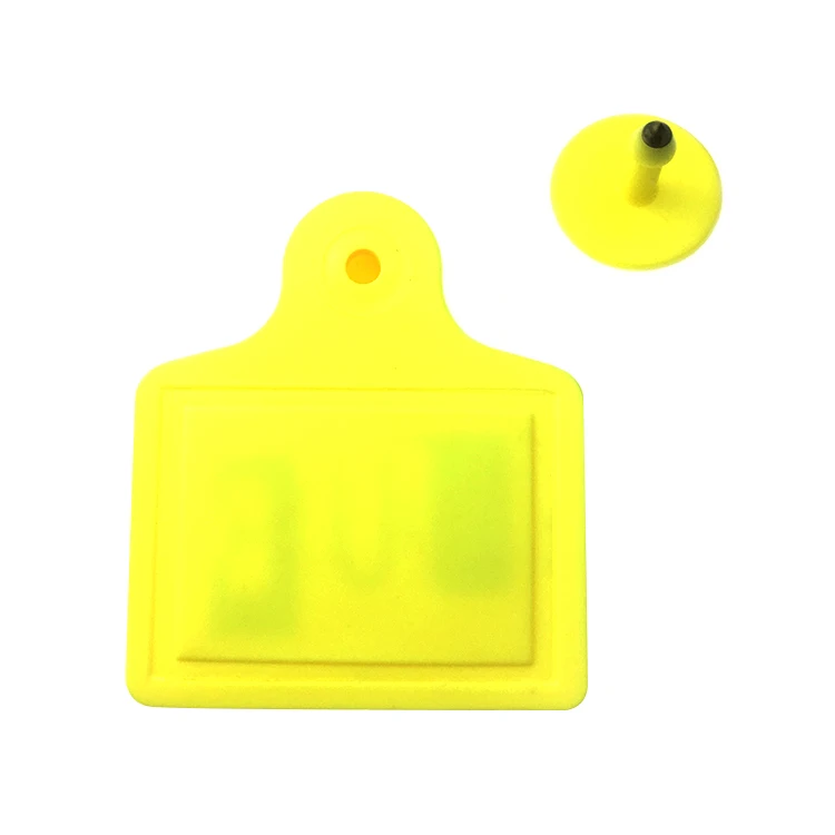 Long Distance Reading Range  UHF Chip RFID Animal Ear Tags For Cow Goat
