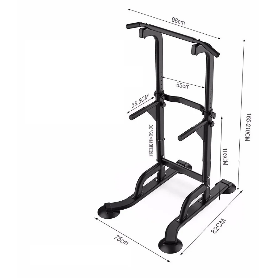 Horizontal bar home pull-up machine indoor single double bars multi-function training device height increase fitness equipment