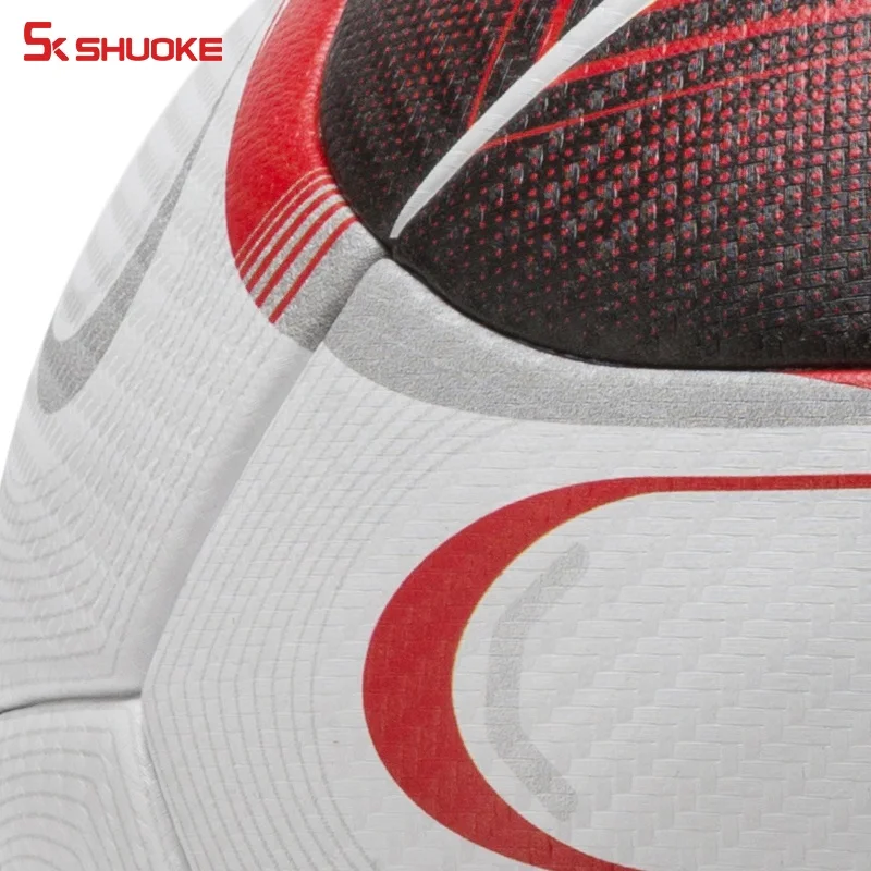 2021 Wholesale Quality Custom Logo Pu Leathers Thermal Bonded Match Soccer Football Ball