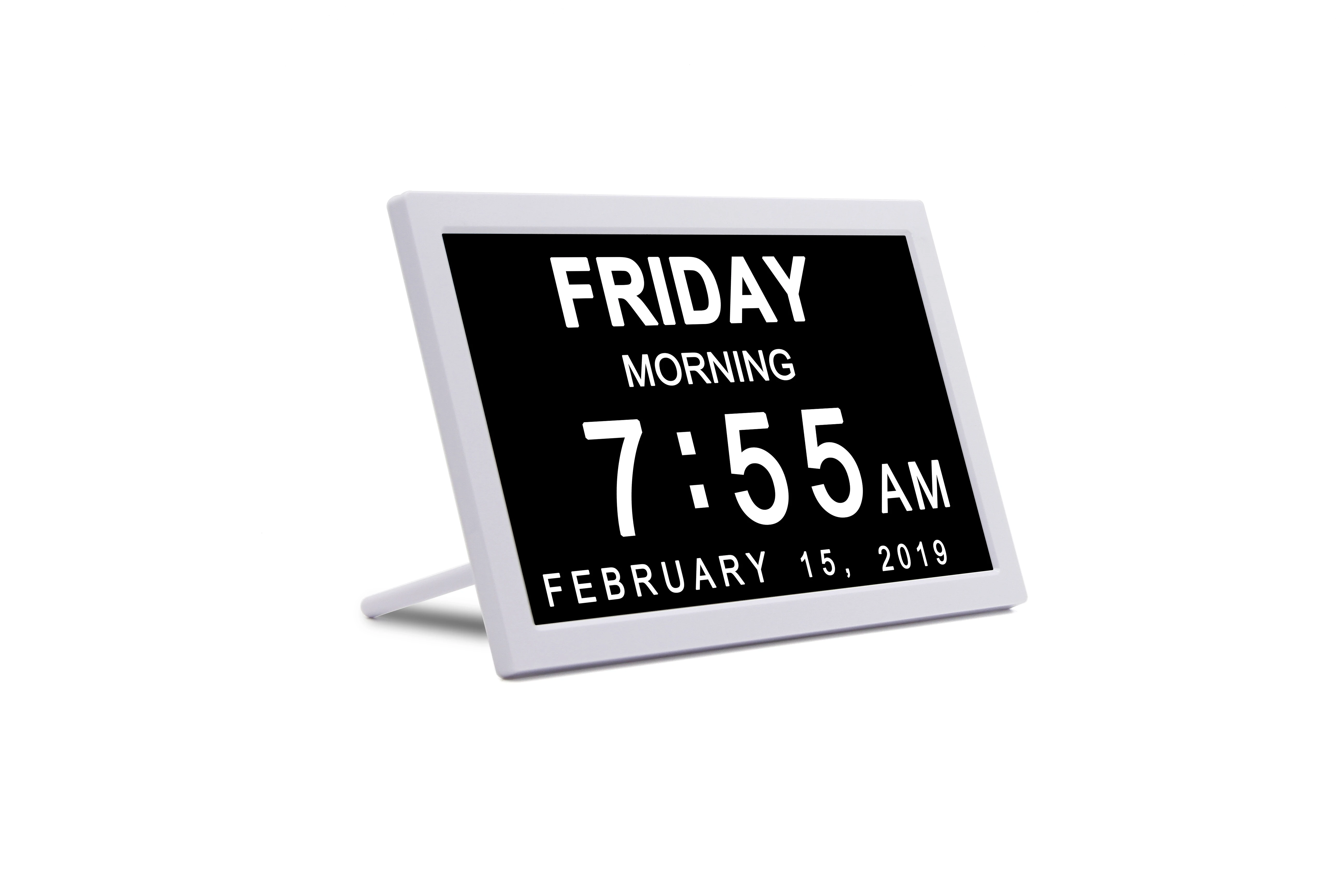 10.1inch Big size wall clock digital LCD wall clock Wall Calendar Alarm Digital Dementia Clock