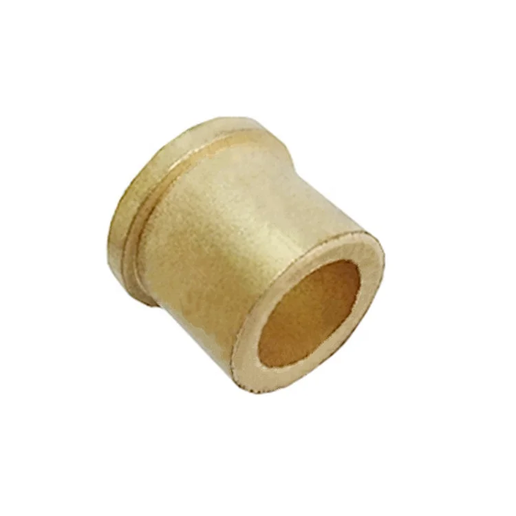 bearing factory customized 8 mm inner diameter bronze flange sleeve bearings
