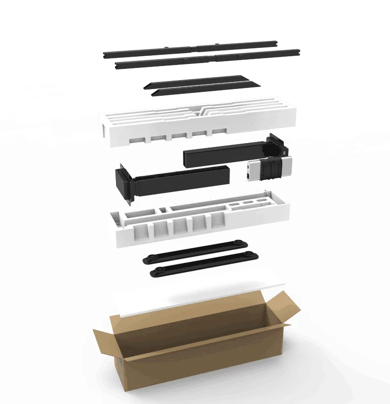 
Weworth Two Motor Automatic Electric Height Adjustable Office Table Standing Desk Lifting desk 