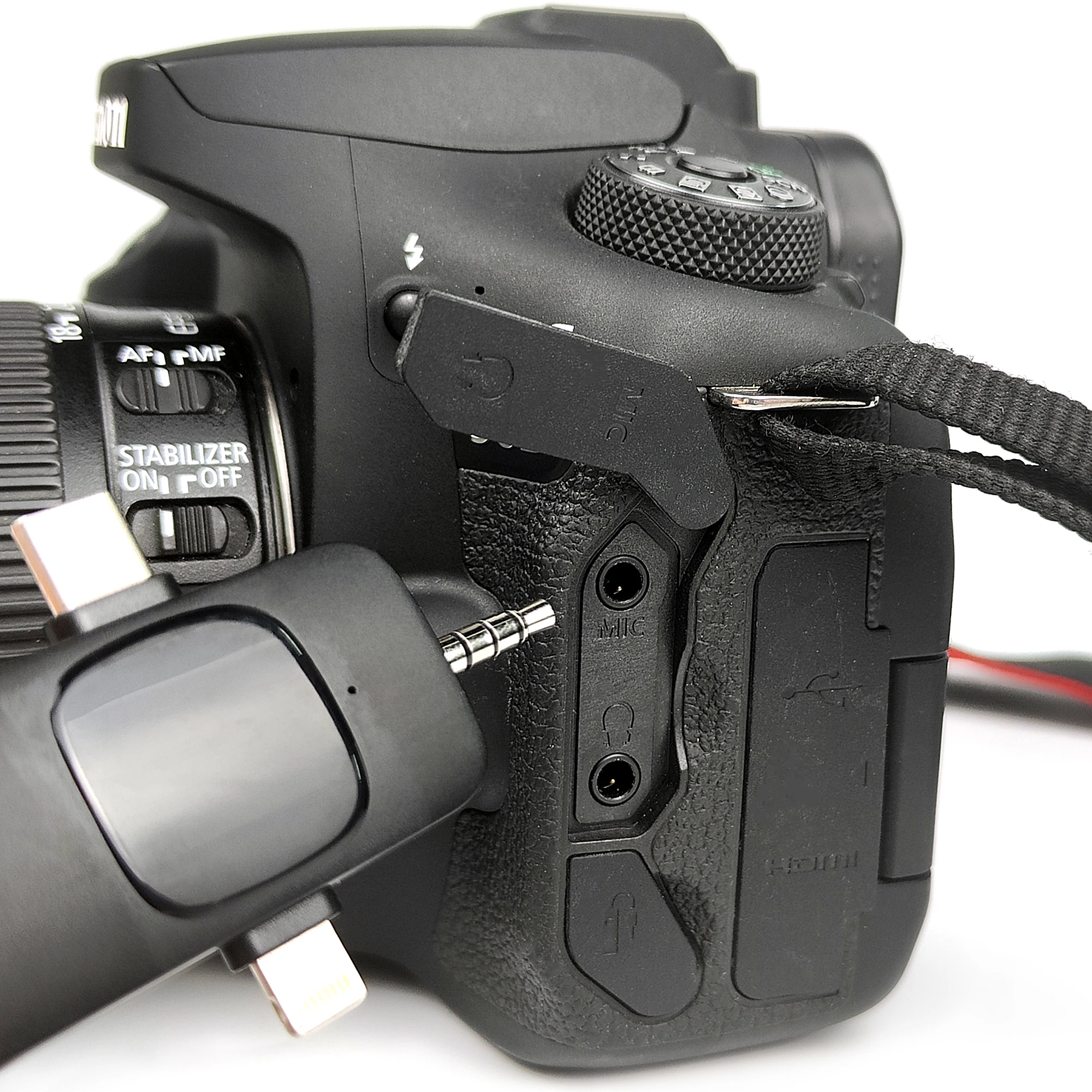 3-in-1 Lavalier Lapel Wireless Microphone Professional Mini Mic for Mobile Phone Camera Studio Use Live Streaming Teaching