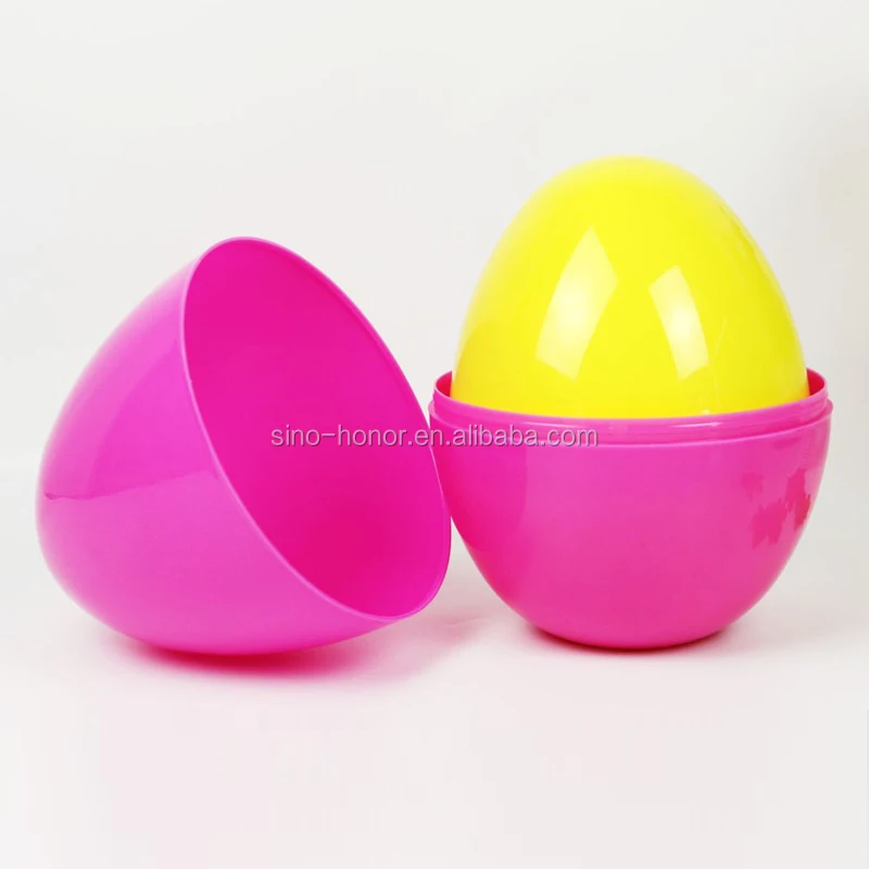 Plastic big egg Plastic Easter egg various colors and styles