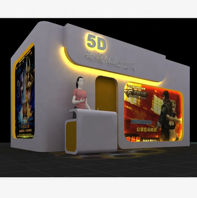 Симулятор кинотеатра 5d, киногрузовик 5d, кинокабина