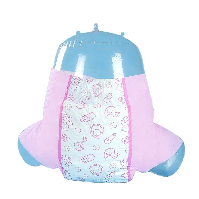 
OEM Wholesale High Absorption Pants Diaper Fluff Pulp ABDL Diapers For Adult 