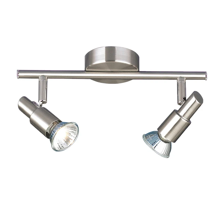 Wholesale Satin Nickel Spot Light Adjustable Surface Mounted 4W Vintage GU10 Led Spotlight