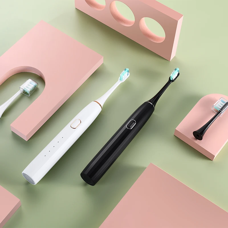 Home Use Travel Rechargeable Automatic Smart Adult Electric Sonic Toothbrush For Adult Group