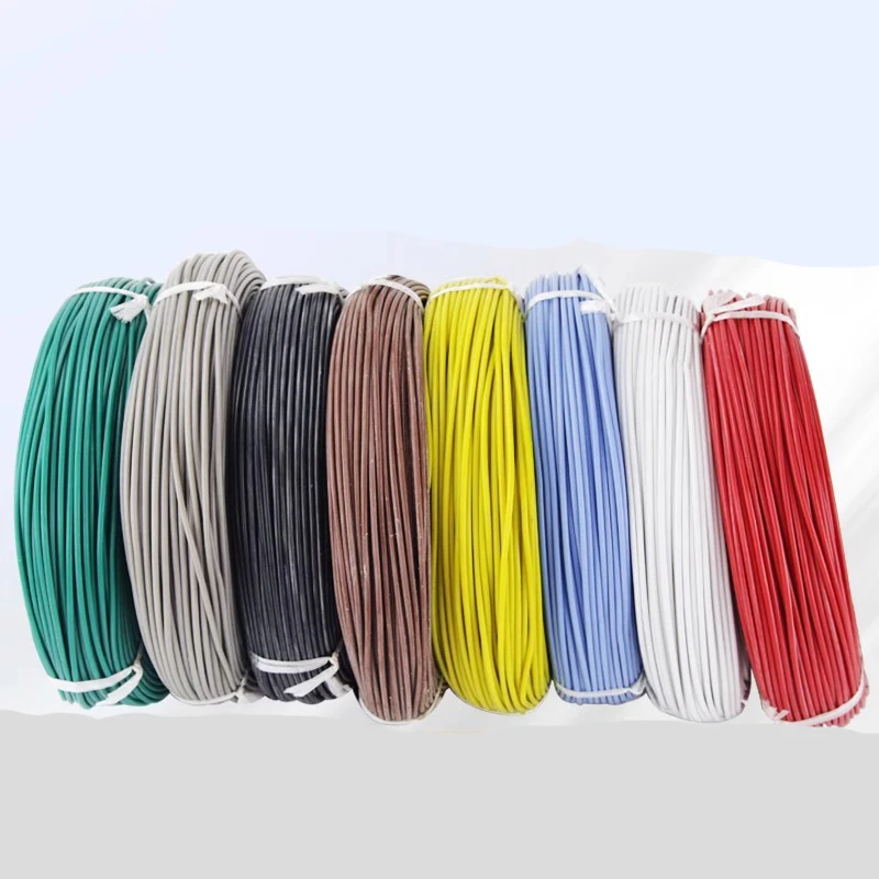 RV electronic wire 1.5 2.5 4 6mm square soft copper core multi strand flexible PVC 300V 500V extension Power cord supplies cable
