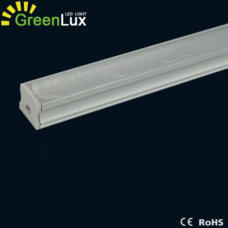 U Shape aluminum led profile with warm white 3000K strip light led