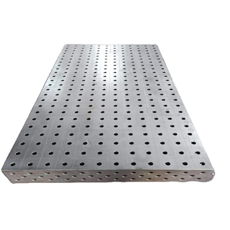 Professional custom cast iron surface plate with T slot/cast iron welding platform