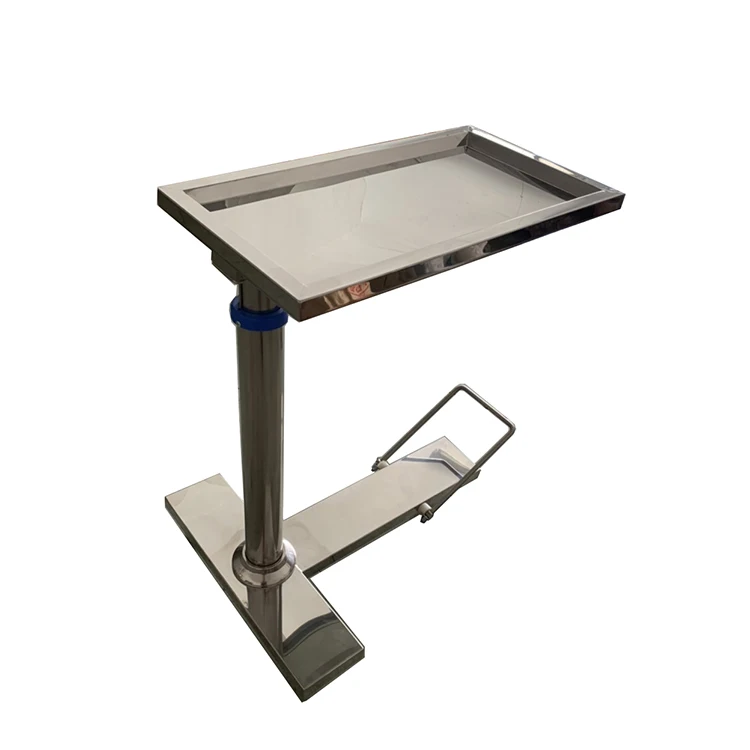 The front-pedal type hydraulic surgical instrument table