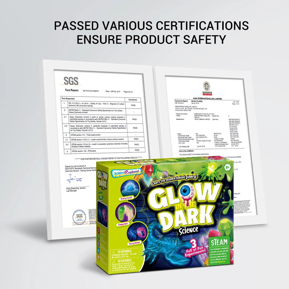 Hot Science kit for kids Educational Toy children DIY Experiment STEM learning Kits 6 Ages+ Making fun Craft toys