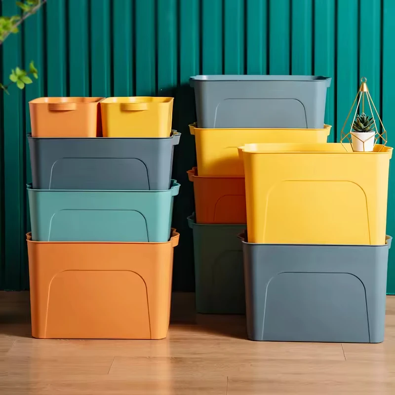 Plastic Boxes Right-Angle Plastic Storage Box Factory Sale Storage Containers Corner Storage Trash Bins