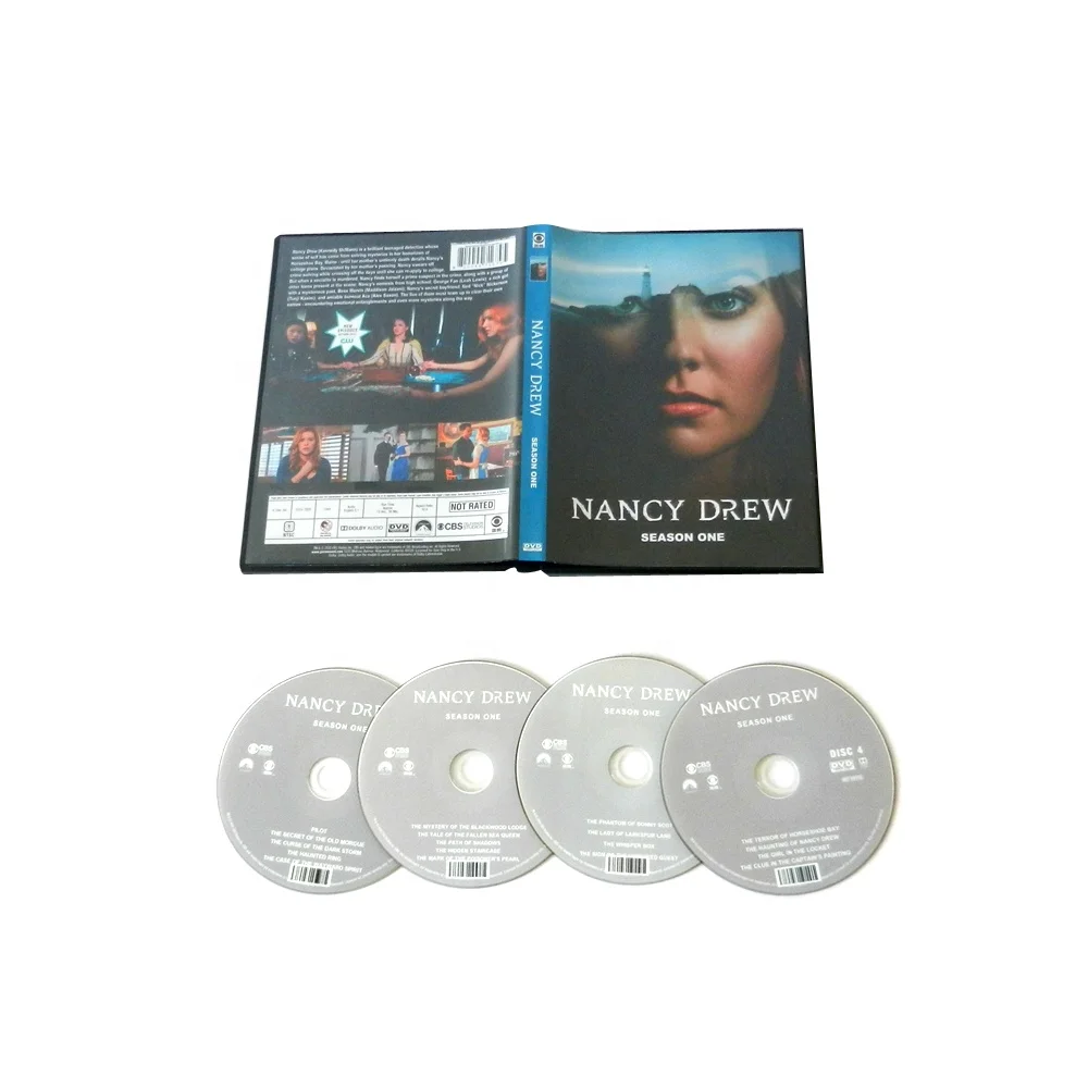 Купить новый Китай бесплатная доставка Заводская поставка DVD-наборы в коробке фильмы диск дублирующая печать ТВ-шоу Нэнси дзэ Сезон 1 4 диска