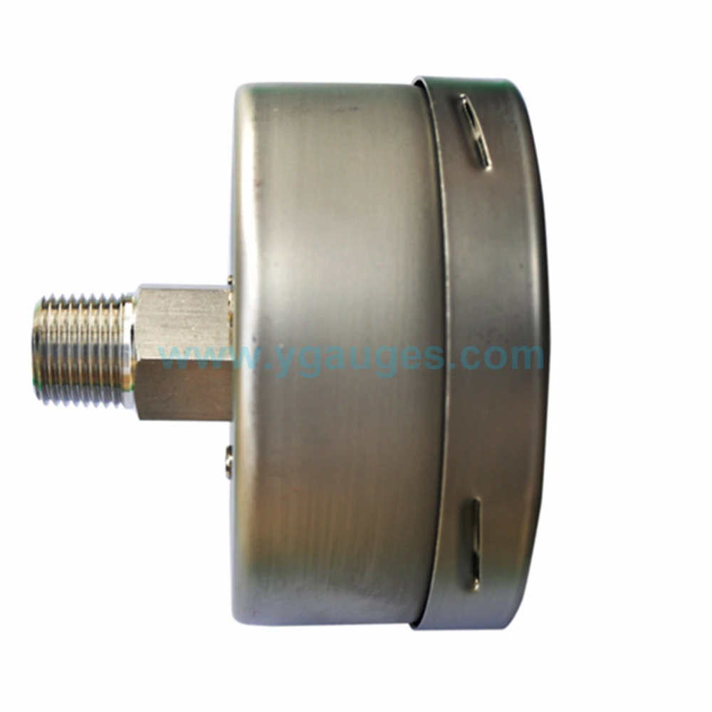 All stainless steel heavy duty bayonet bezel high quality manometer