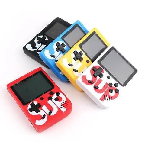 In stock Hot Sale Portable Console Sup Game Box 400 in 1 Plus Multi color 2.8-3 inch LCD Handheld Game Player