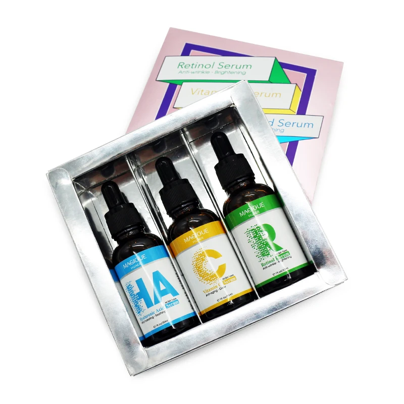 Private Labeling Facial Skin Care Antioxidant Anti Aging Whitening Face Vitamin C Serum