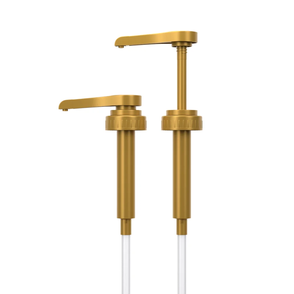 38/410 food grade pump Liquid food jug chocolate honey syrup juice sauce jam plastic pump milk tea syrup pump