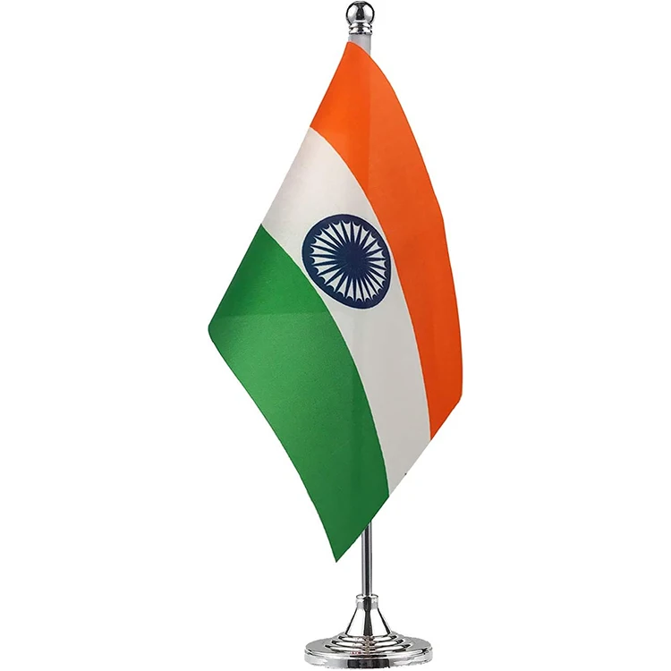 Factory Price Hand Waving Custom Office Flag Custom Desk Table flag