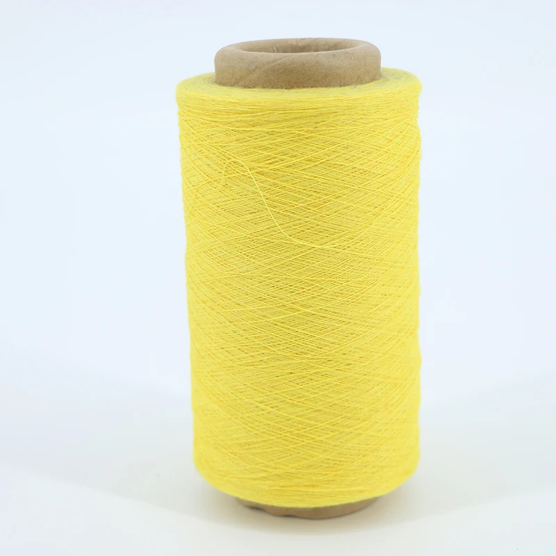 Ne 12/1 16/1 20/1 Open End Recycled Cotton Polyester Blended Socks Yarn with High Quality