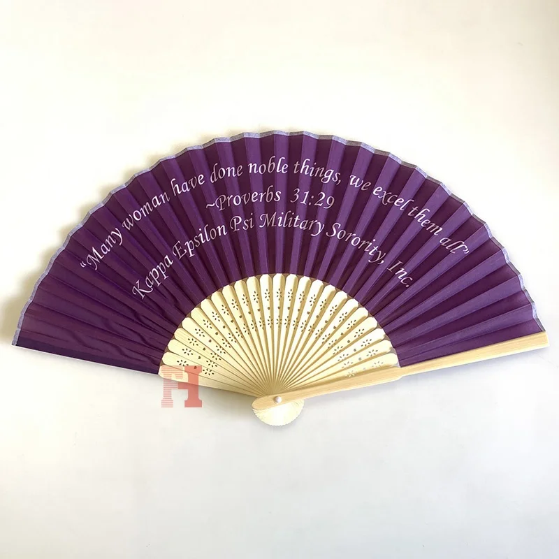 Best Selling Personalized Folding Chinese Bamboo Fan With Custom Print