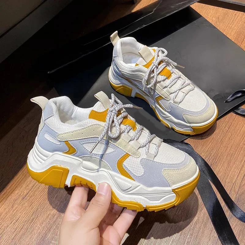 Factory Price Sneakers Casual Shoes Slick Sneakers New Arrive Synthetic Leather Sneakers Shoes Women