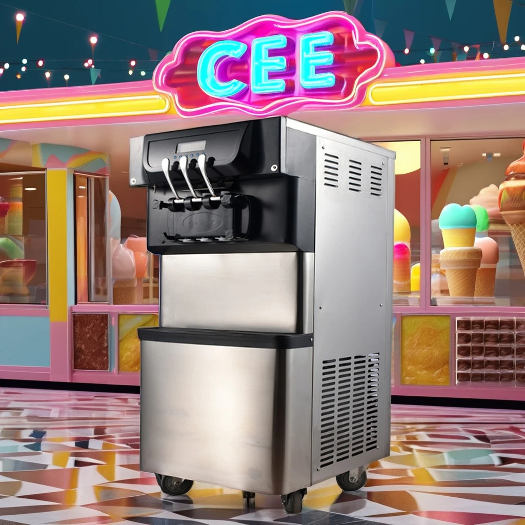 Китайский поставщик, сертификат CE 2 + 1, машина для производства мороженого/мороженого
