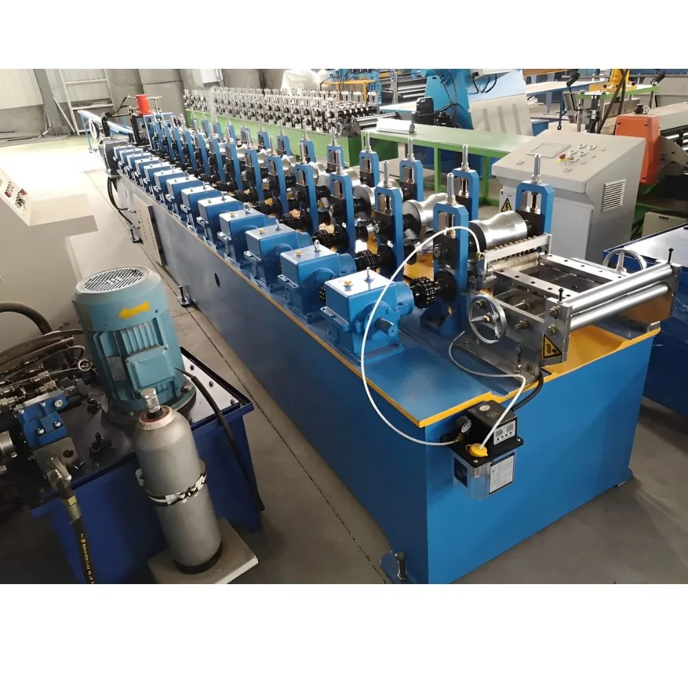 High Speed Roll Up Door Slat Making Machine Roller Shutter Door Metal Profile Rolls Forming Machines
